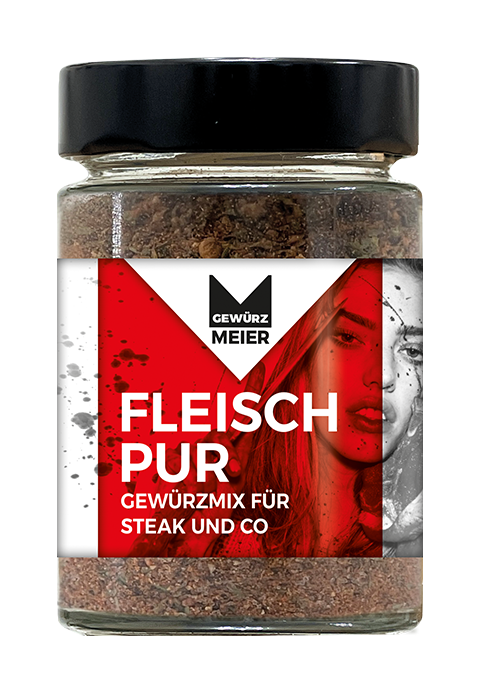 Fleisch Pur ohne Salz